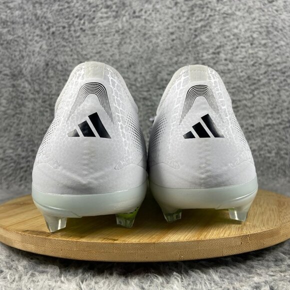 Adidas Predator Pro Fold-Over Tongue FG Soccer SZ 13 Men White Lemon JS4071 main image 7